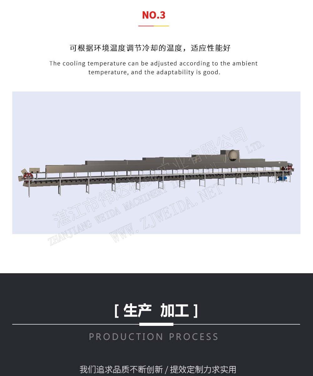 Post-processing cooling machine